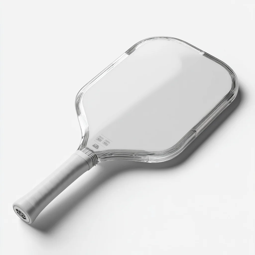 Contemporary pickleball paddle design
