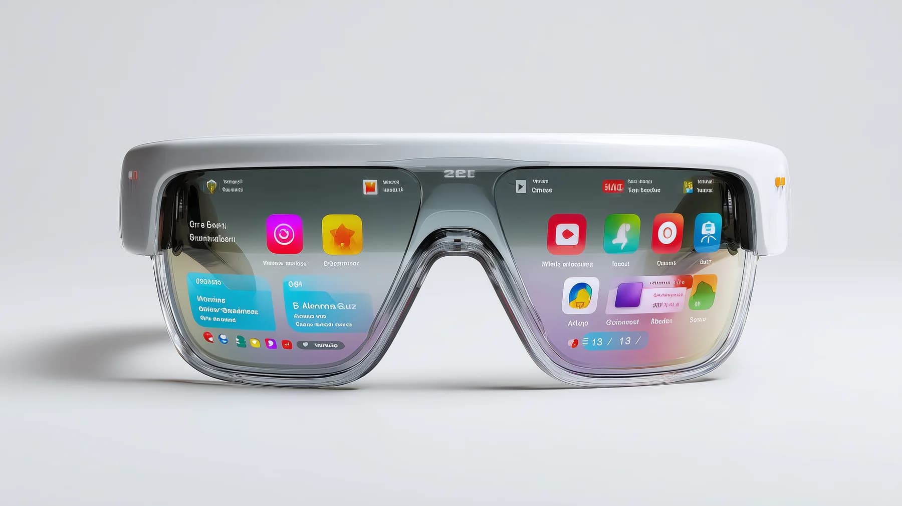Augmented reality smart glasses